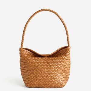 Madewell Tan Woven Shoulder Bag